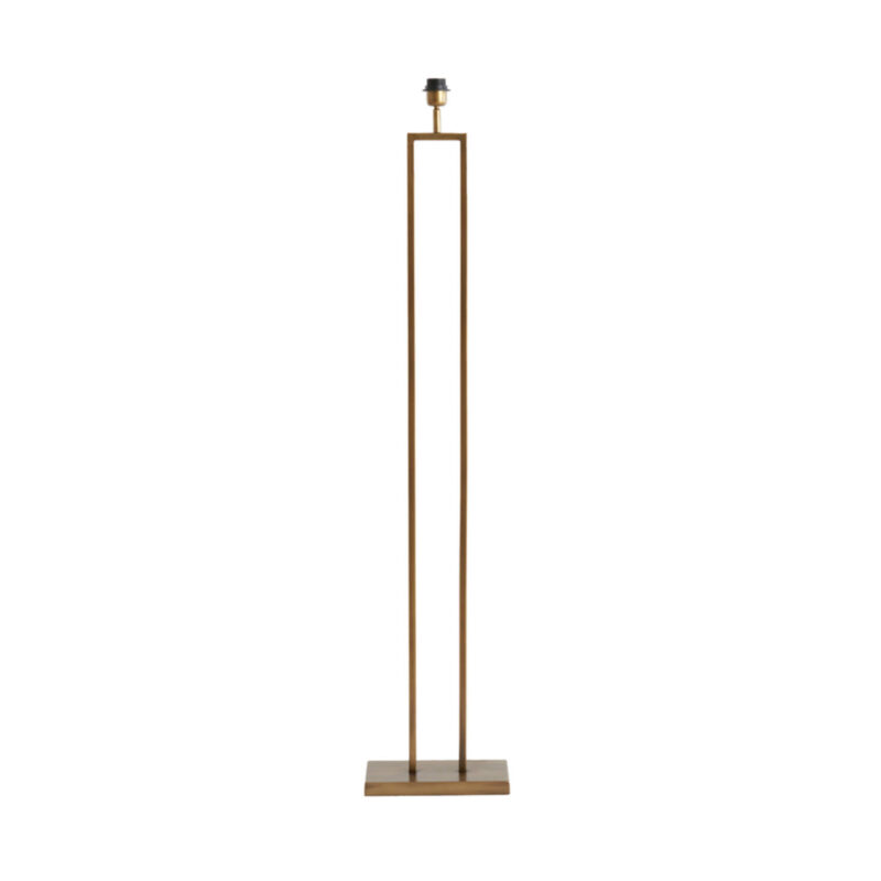 Lámpara de pie gris moderna Light & Living Shiva – H. 141 cm