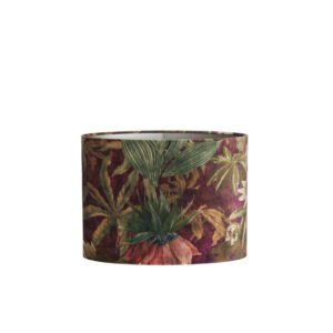 Pantalla de lámpara patrón tropical Light & Living Passion - H. 28 cm
