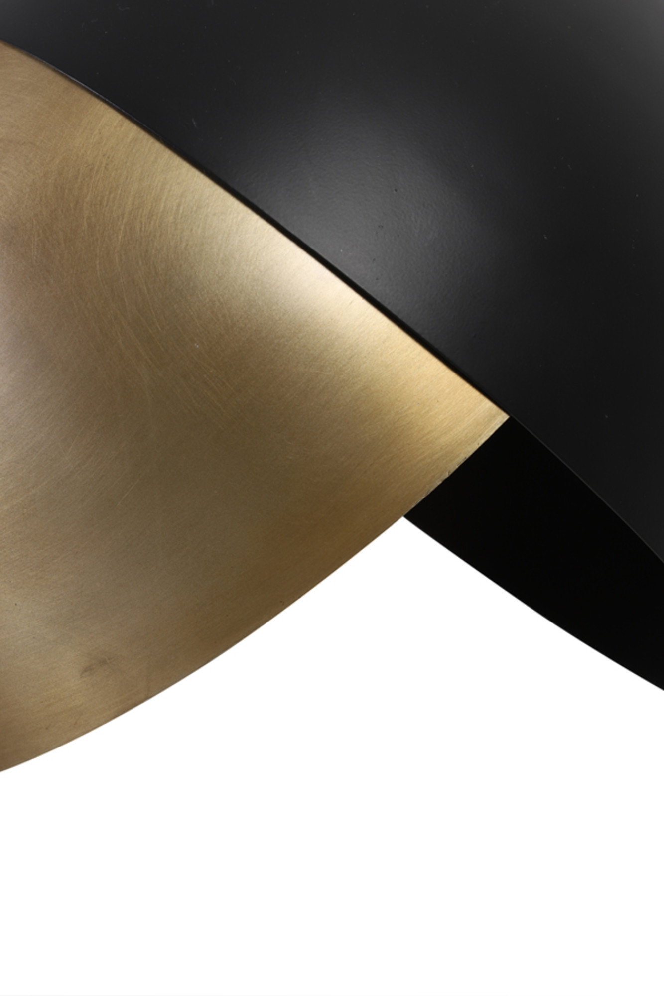 Suspensión moderna en negro y dorado de líneas limpias Light & Living Namco - Imagen 4