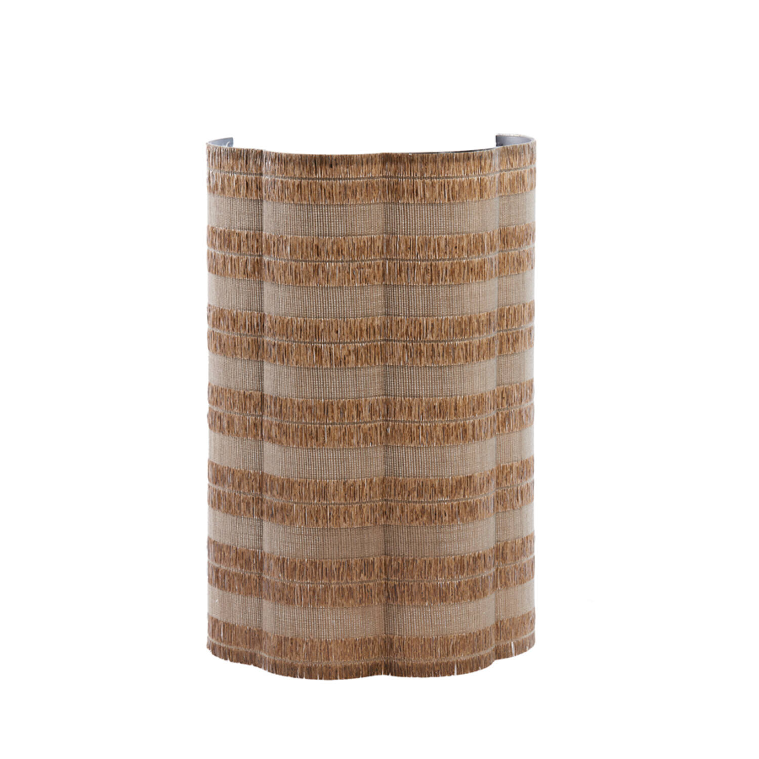 Pantalla beige con flecos Light & Living Verdantia – H. 40 cm