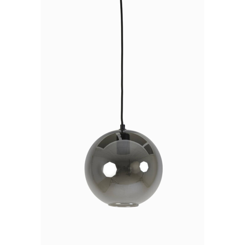 Lámpara esférica de vidrio ahumado Light & Living Subar - Ø 25 cm
