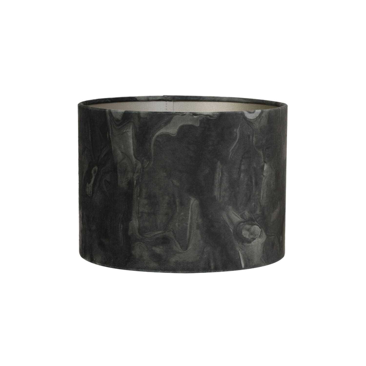Pantalla de lámpara de mármol negro cilindro Light & Living Marble