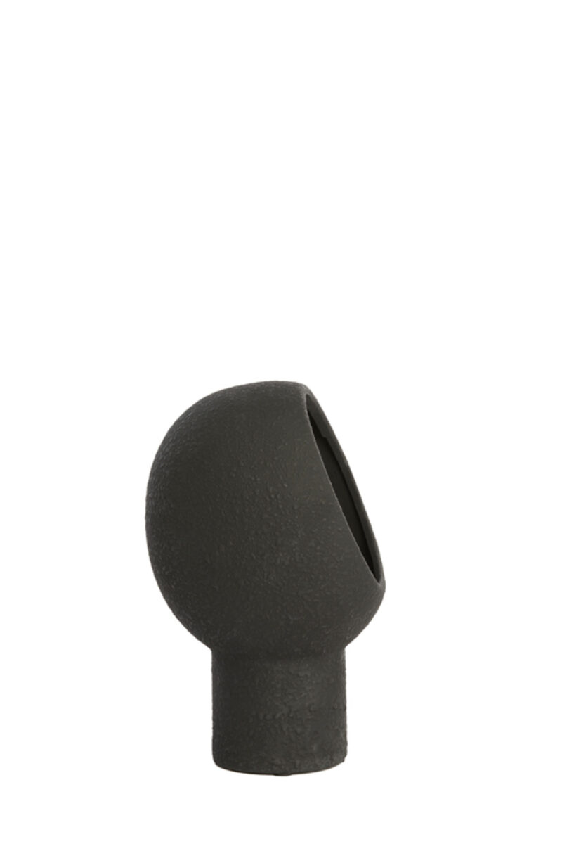 Lámpara de mesa negra diseño moderno compacta Light & Living Monk - H. 30 cm - Imagen 4