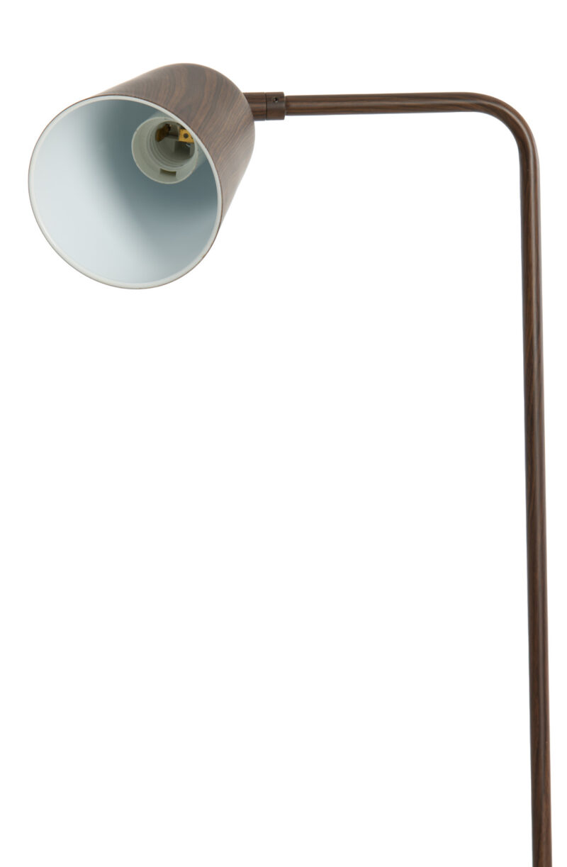 Lámpara de pie de metal marrón Light & Living Salomo - H. 147 cm - Imagen 5