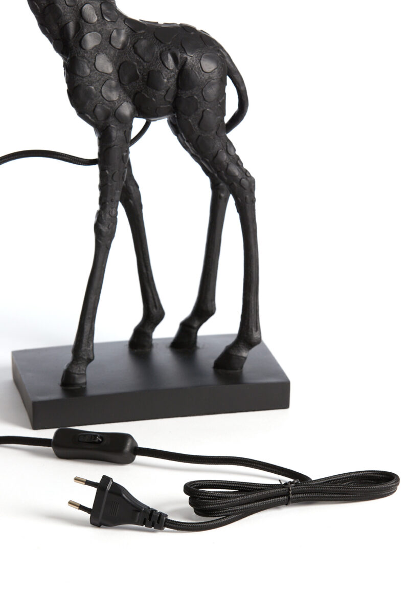 Lámpara de mesa jirafa negra Light & Living Giraffe – H. 61 cm - Imagen 7