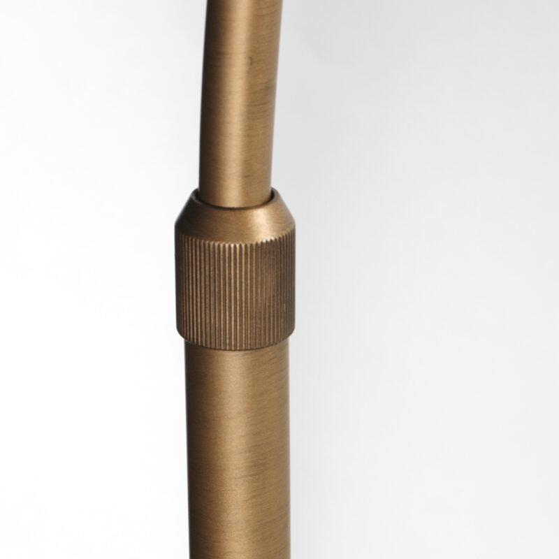 Lámpara clásica bronce con pantalla negra Steinhauer Sparkled Light - Imagen 4