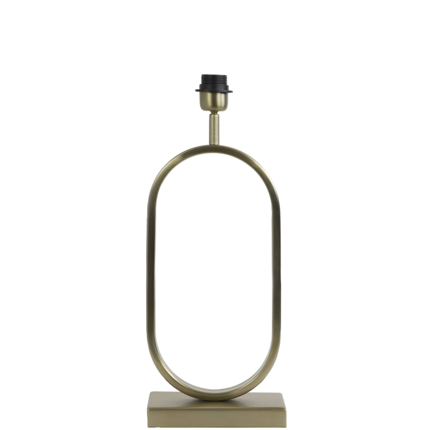 Base de lámpara dorada ovalada Light & Living Jamiri - H. 45 cm