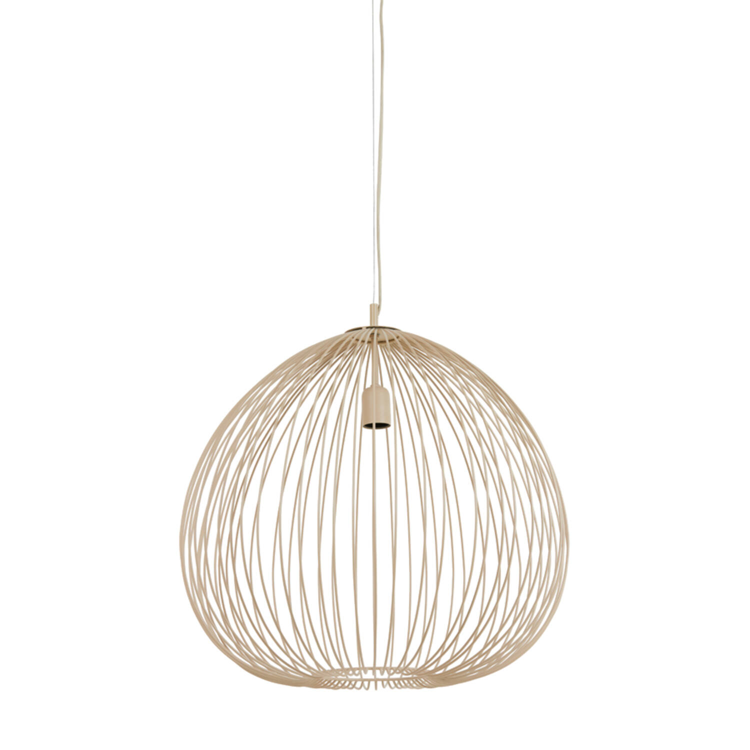 Lámpara colgante moderna de rejilla metálica Light & Living Rilana - Ø 56 cm