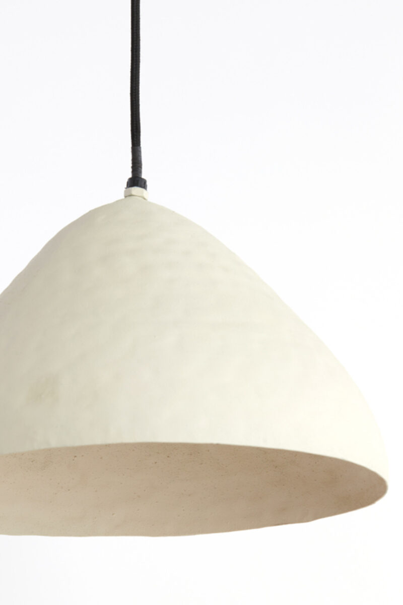 Suspensión beige con diseño natural y sencillo Light & Living Elimo - Ø 32 cm - Imagen 3
