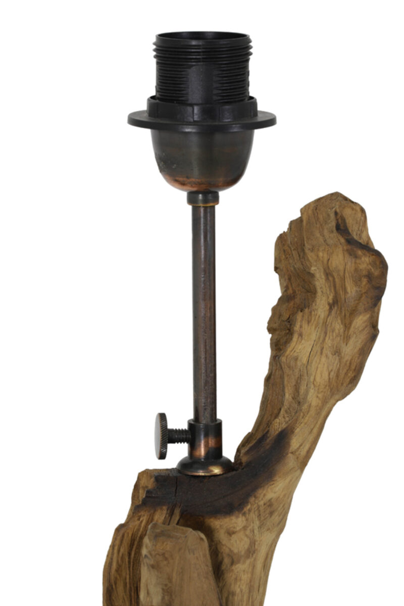 Base de lámpara de madera Light & Living Arbanasi - H. 63 cm - Imagen 7