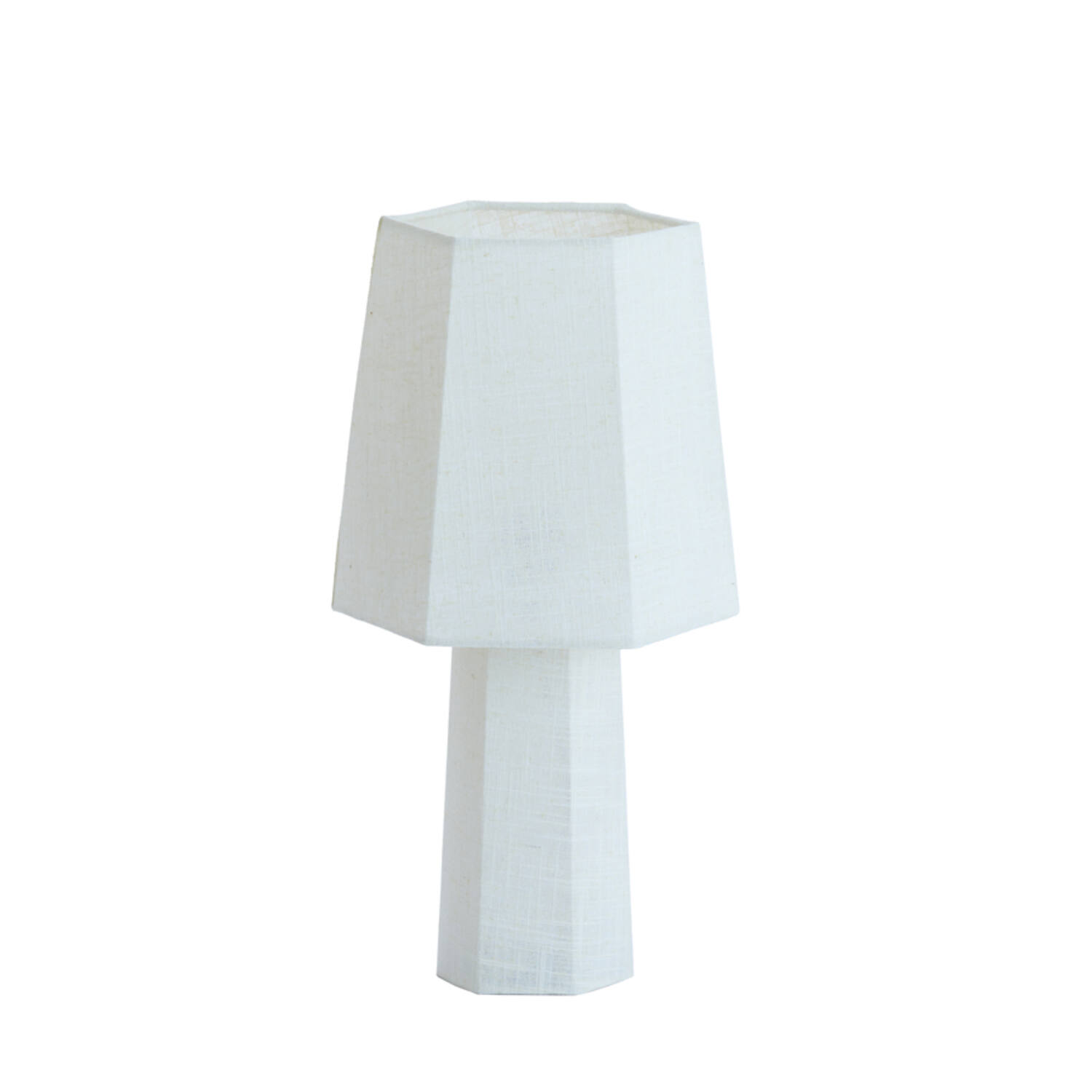 Lámpara de mesa blanca de diseño moderno Light & Living Musabo – H. 49 cm