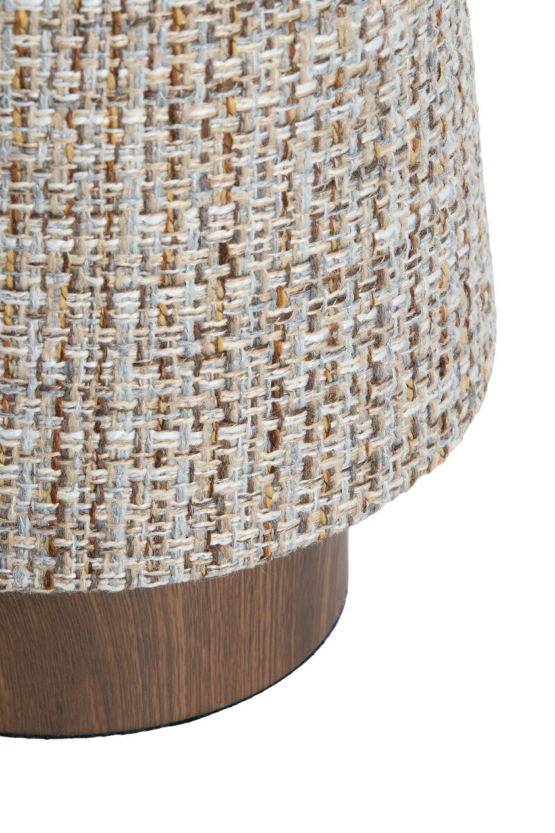 Lámpara de mesa tono beige en tela Light & Living Howie - H. 42 cm - Imagen 4