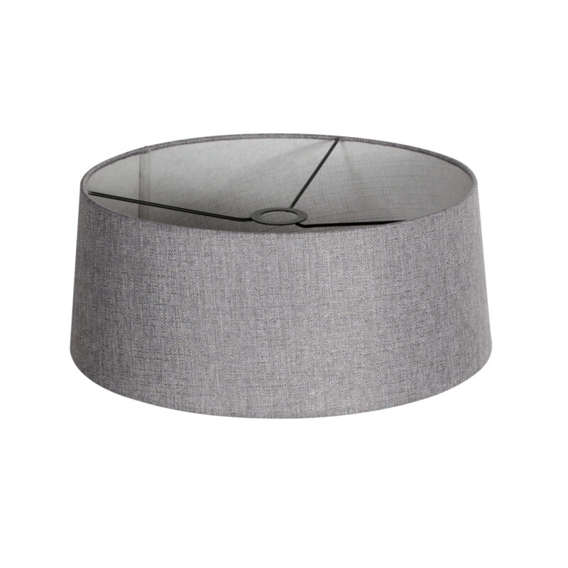 Pantalla de lámpara gris con forma cónica Anne Lighting - Ø 50 cm - Imagen 2