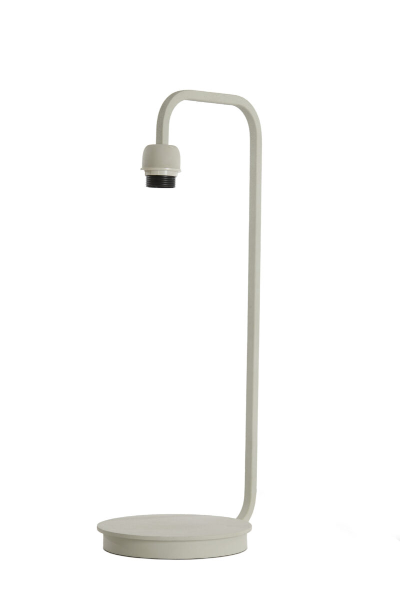 Base de lámpara blanca moderna Light & Living Mareno - H. 60 cm - Imagen 3