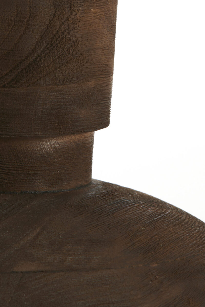 Base de lámpara de madera diseño Light & Living Fiera - H. 25 cm - Imagen 5