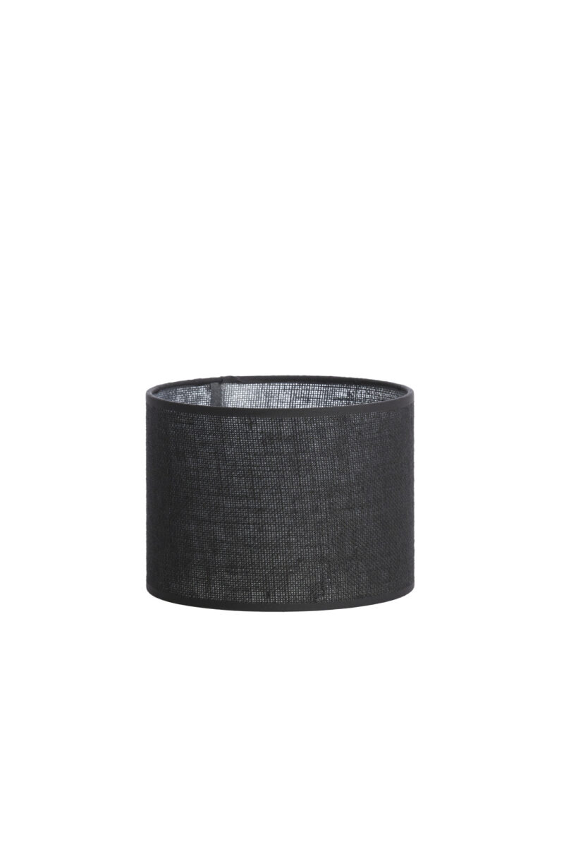 Pantalla de lámpara cilíndrica negra para ambiente Light & Living Sendai - Ø 20 cm - Imagen 2