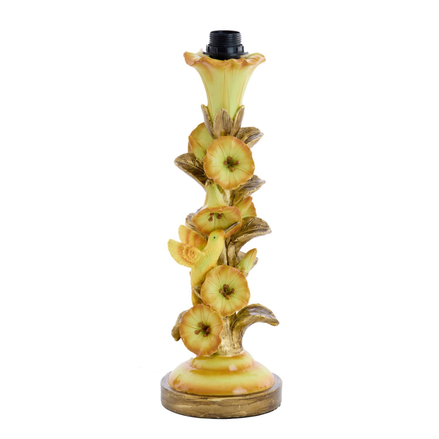 Base de lámpara de pájaro con flores Light & Living Berisso - H. 45,5 cm