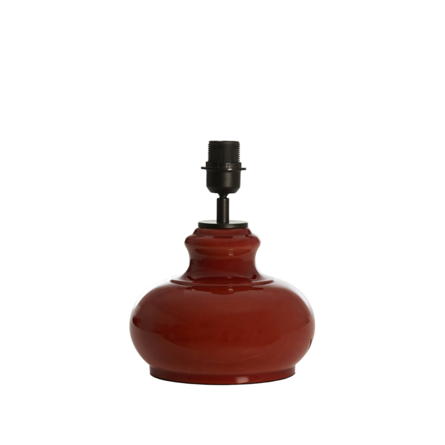 Base de lámpara de cerámica roja Light & Living Verde - H. 28,5 cm