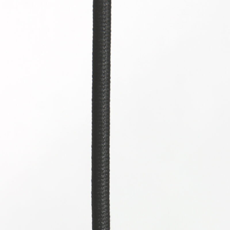 Lámpara colgante negra con casquillo E27 y cable regulable Mexlite HaloSwap - Ø 10 cm - Imagen 8