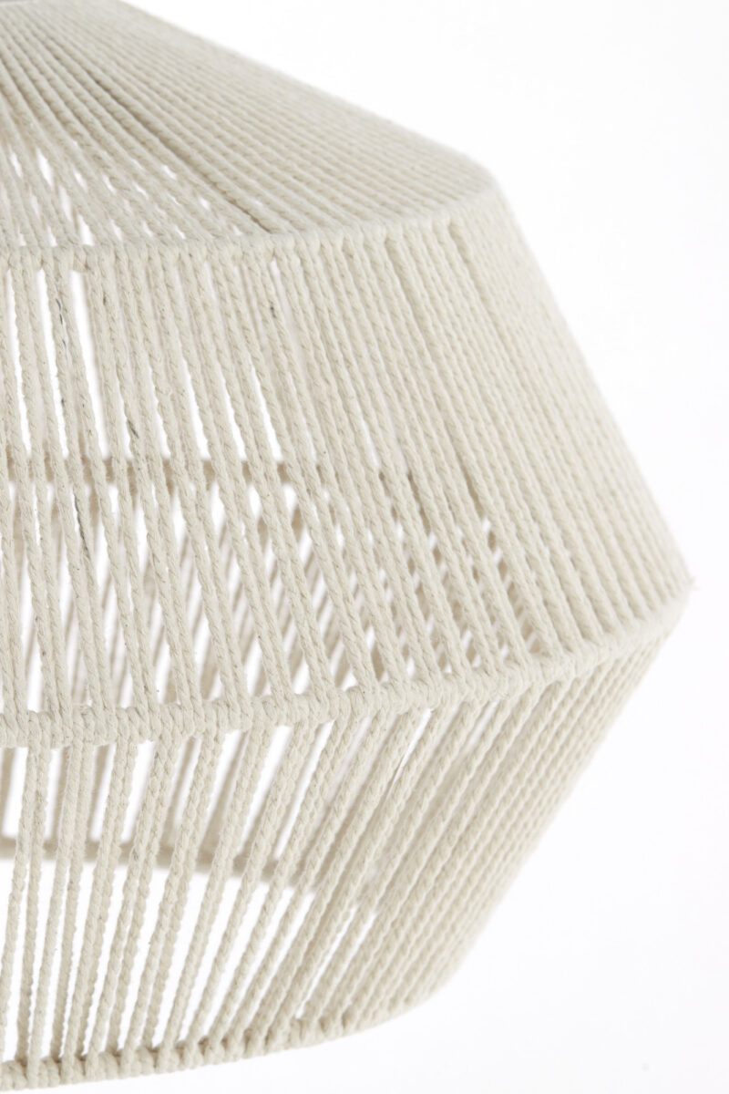 Lámpara de alambre en color crema Light & Living Deya - Ø 49 cm - Imagen 6