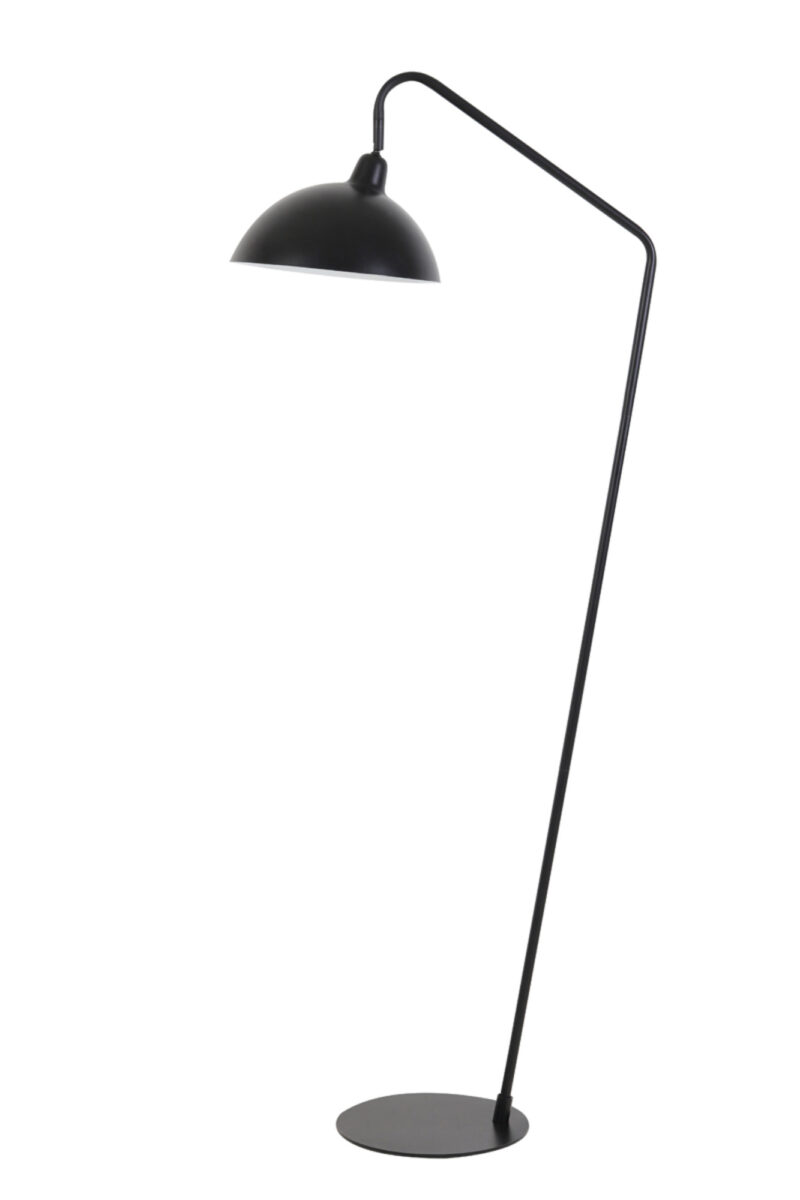 Lámpara de pie de metal negro Light & Living Orion - H. 150 cm - Imagen 2