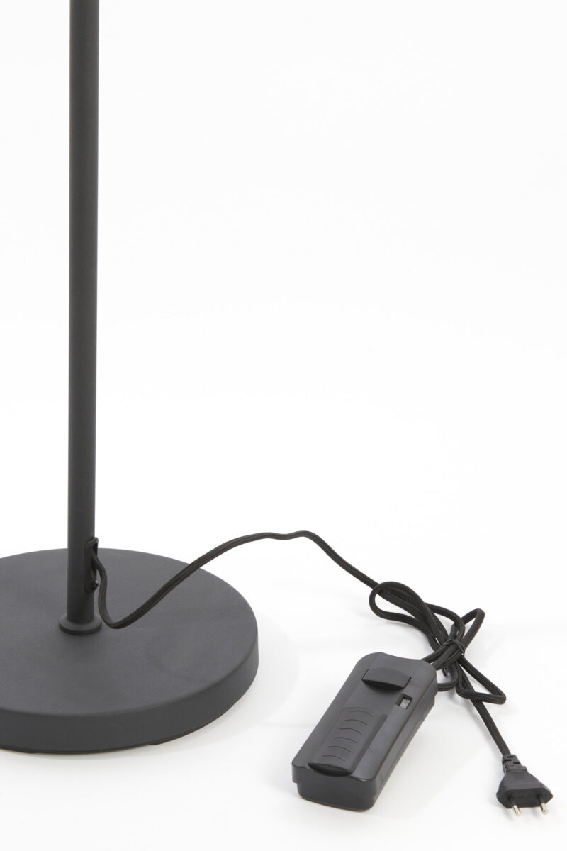 Lámpara de pie negra ajustable Light & Living Rijeka - H. 150 cm - Imagen 7