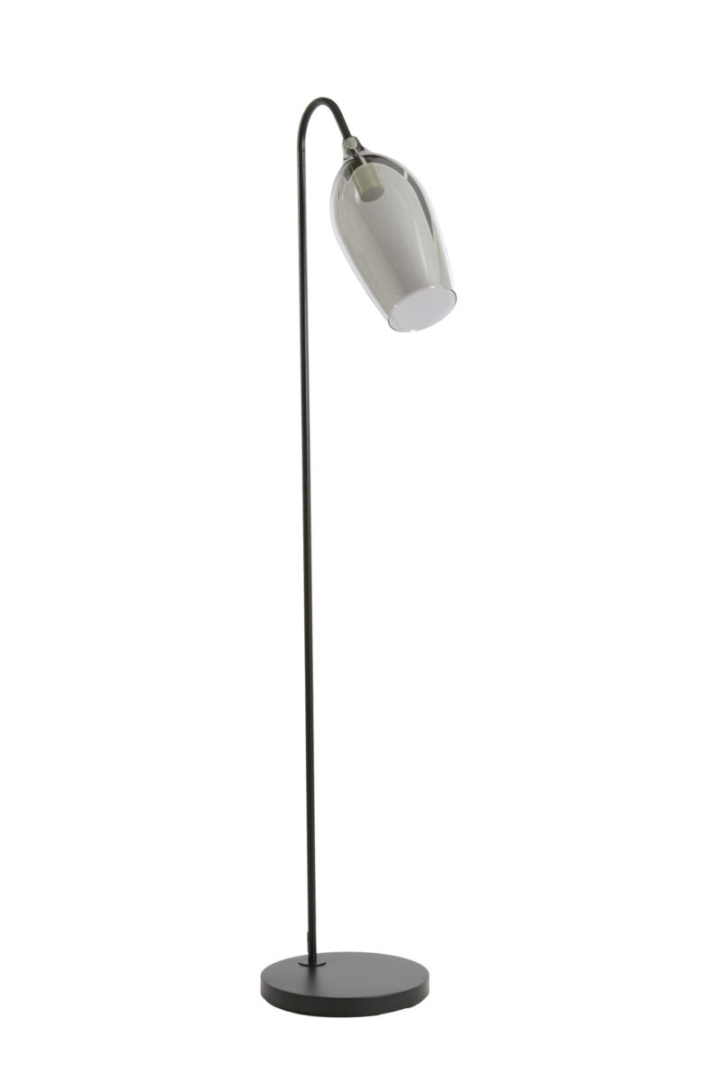 Lámpara de pie moderna con difusor de vidrio orientado Light & Living Lukaro - H. 160 cm - Imagen 3