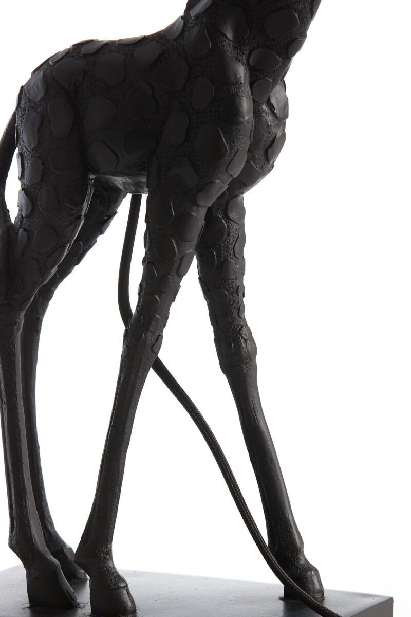 Lámpara de mesa jirafa negra Light & Living Giraffe – H. 61 cm - Imagen 6