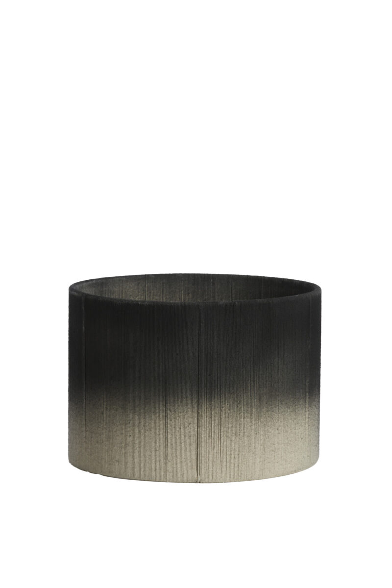Funda de lámpara gris en forma cilíndrica Light & Living Tossa - Ø 30 cm - Imagen 2