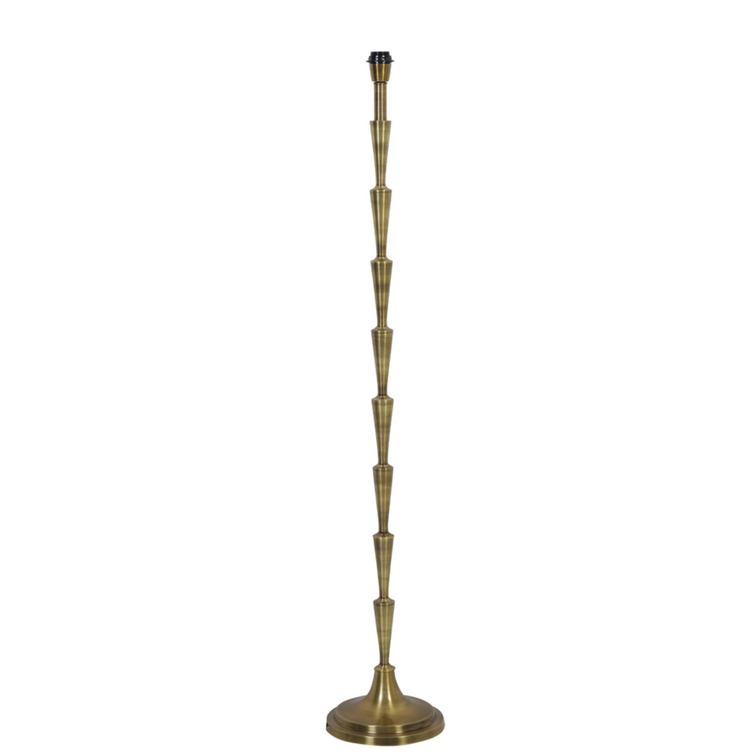 Alto soporte de lámpara de latón Light & Living Butia - H. 134,5 cm
