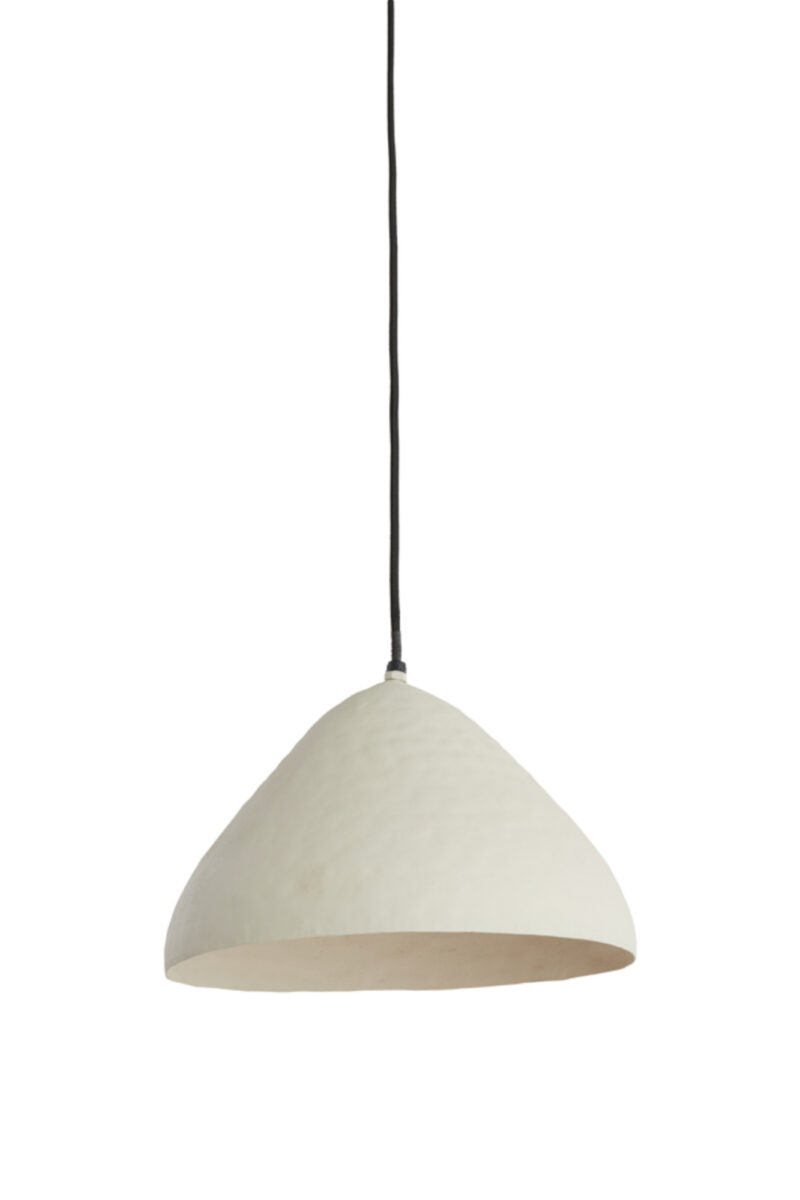 Suspensión beige con diseño natural y sencillo Light & Living Elimo - Ø 32 cm - Imagen 2