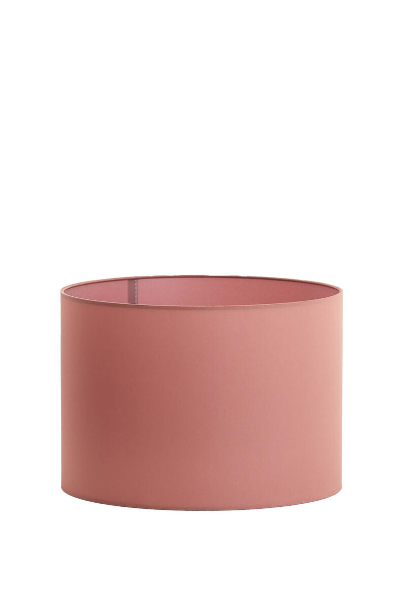 Lámpara de mesa rosa en forma de cilindro Light & Living Imani - Ø 30 cm - Imagen 2