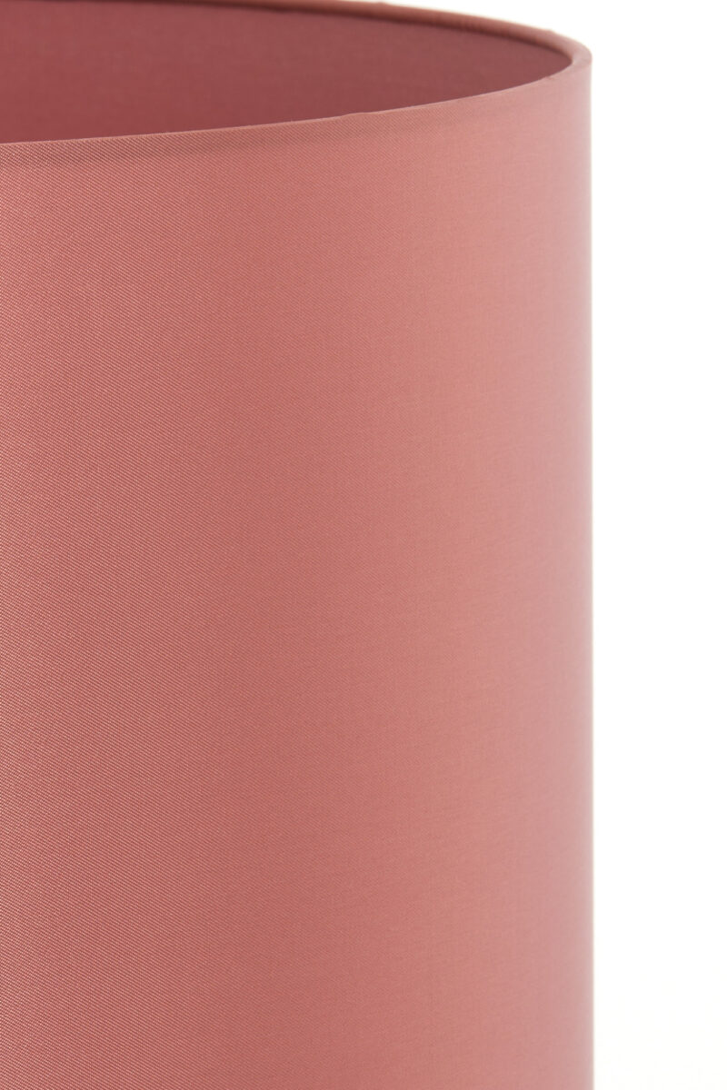 Pantalla de lámpara de cilindro rojo de tela Light & Living Imani - Ø 25 cm - Imagen 5