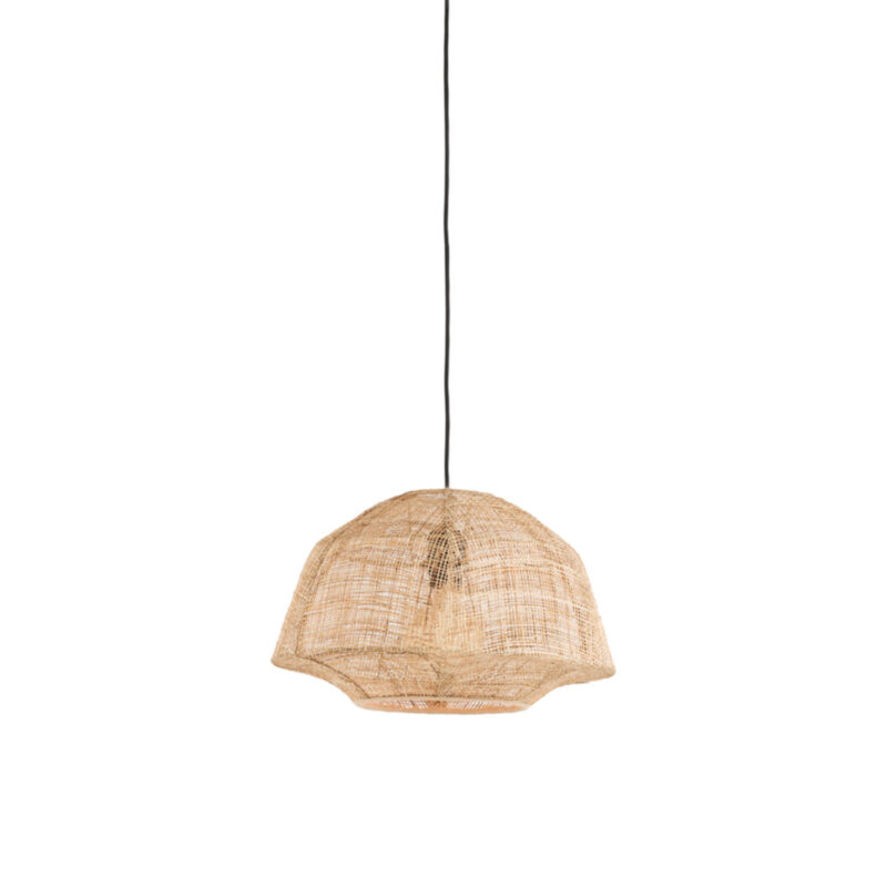 Lámpara colgante de mimbre en tono natural Light & Living Macul - Ø 40 cm
