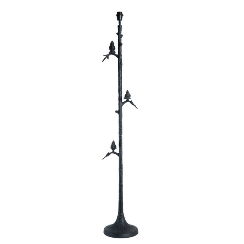 Lámpara de pie diseño de rama negra Light & Living Branch - H. 165 cm