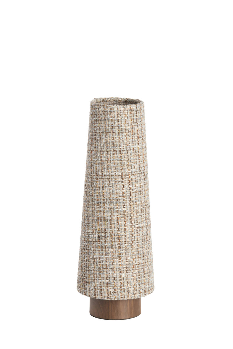 Lámpara de mesa tono beige en tela Light & Living Howie - H. 42 cm - Imagen 2