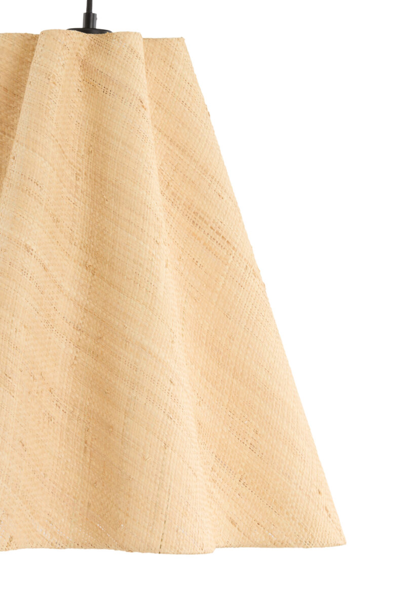 Lámpara colgante beige en forma de cono Light & Living Bezaha - Ø 50 cm - Imagen 3