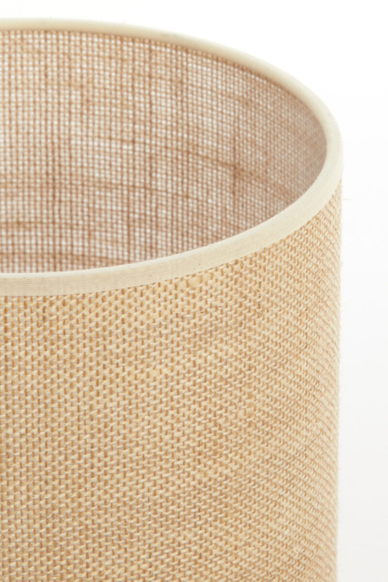 Pantalla de lámpara cilíndrica beige original Light & Living Sendai - Ø 20 cm - Imagen 3
