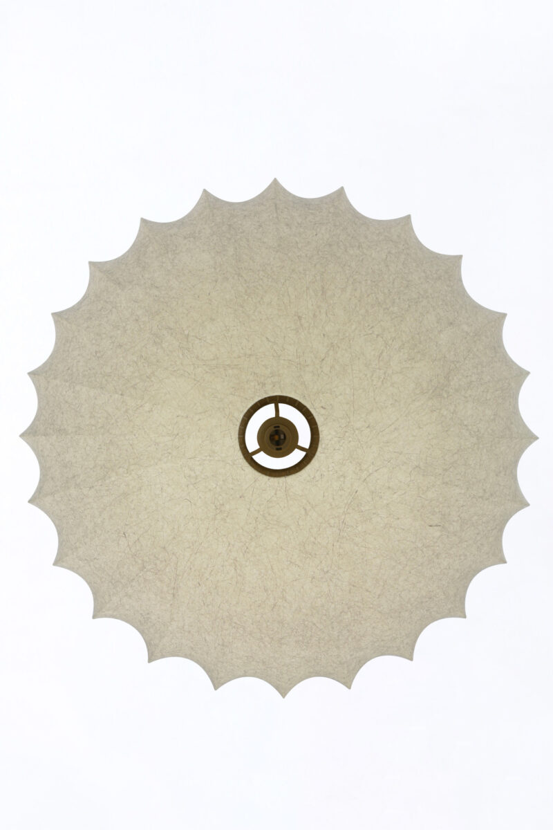 Lámpara colgante beige con pantalla textil Light & Living Fay - Ø 70 cm - Imagen 7