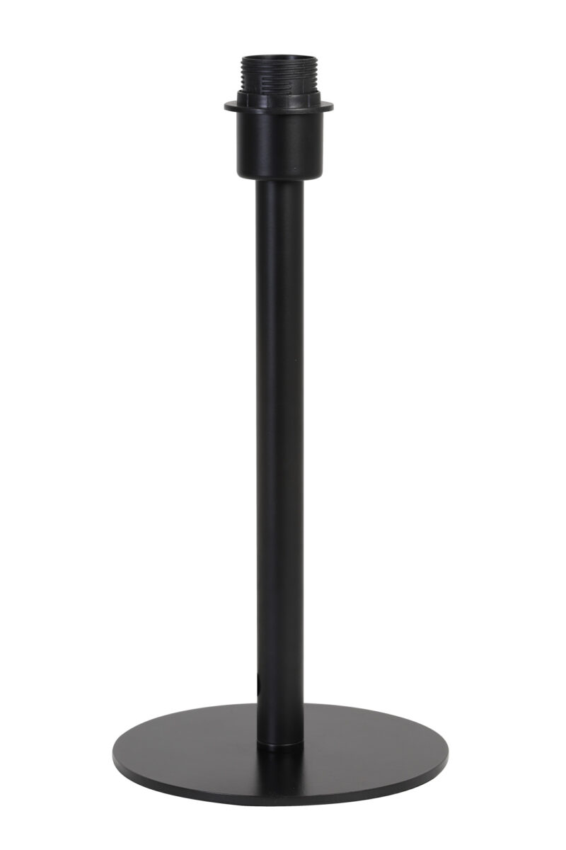 Base de lámpara negra en forma de cilindro Light & Living Rodrigo - H. 37,5 cm - Imagen 2
