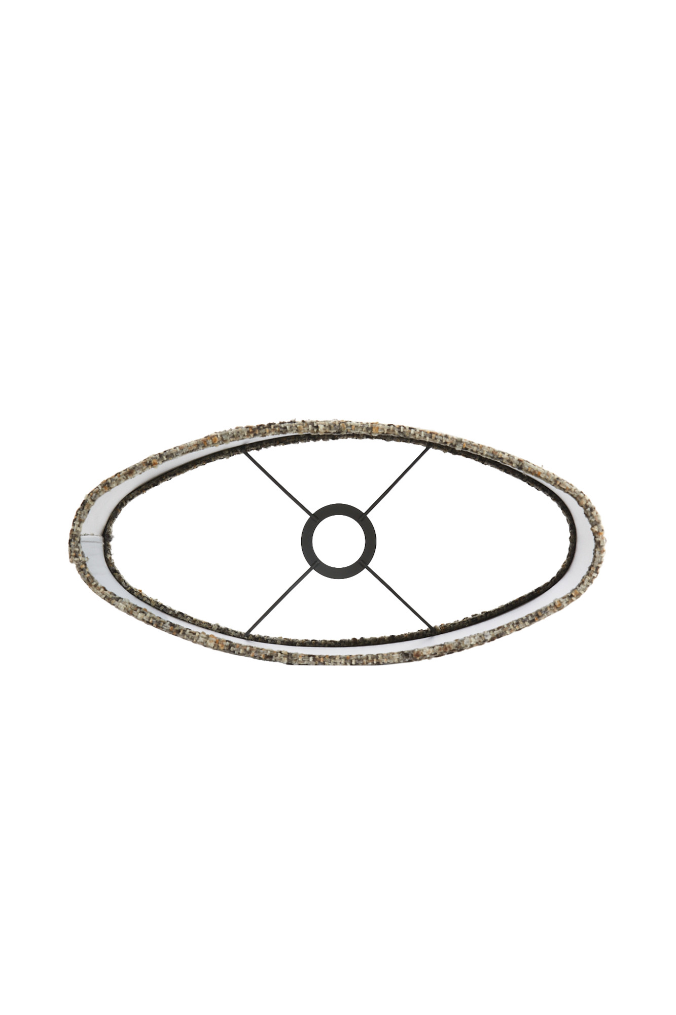 Pantalla de lámpara de tela de tono beige Light & Living Osire - Imagen 7