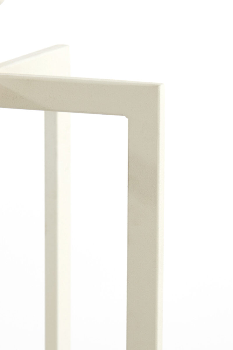 Base de lámpara larga cuadrada blanca Light & Living Mace - H. 140 cm - Imagen 6