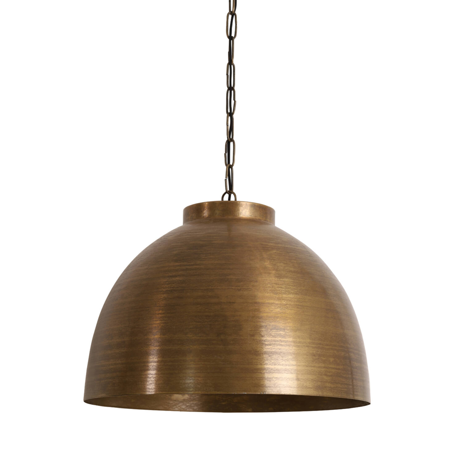 Lámpara metálica dorada colgante Light & Living Kylie - Ø 60 cm