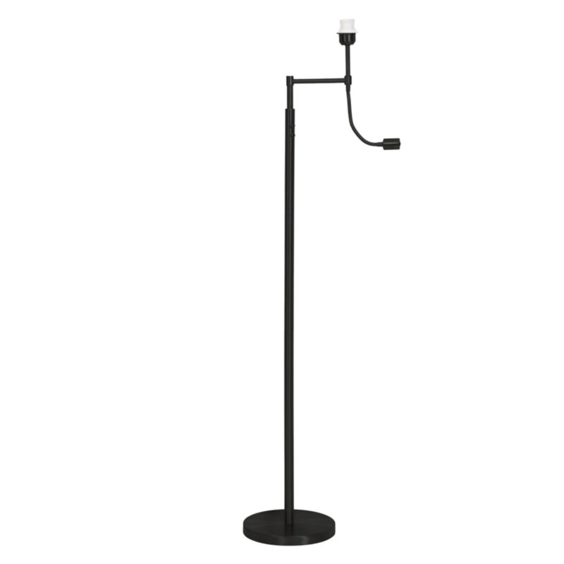 Marco de lámpara de pie negra Light & Living Calgary - H. 138 cm