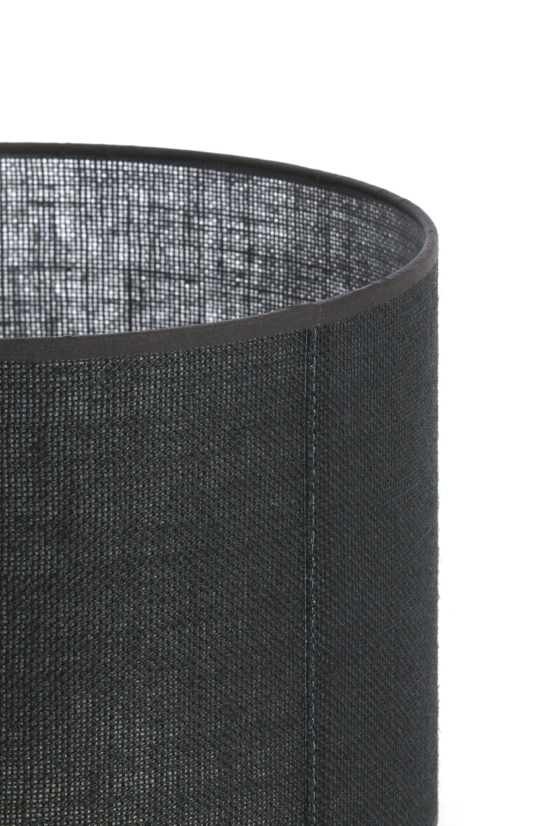 Pantalla cilíndrica negra Light & Living Sendai – Ø 25 cm - Imagen 3