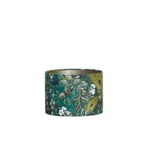 Pantalla de lámpara verde diseño botánico Light & Living Xenia Flora - Ø 30 cm