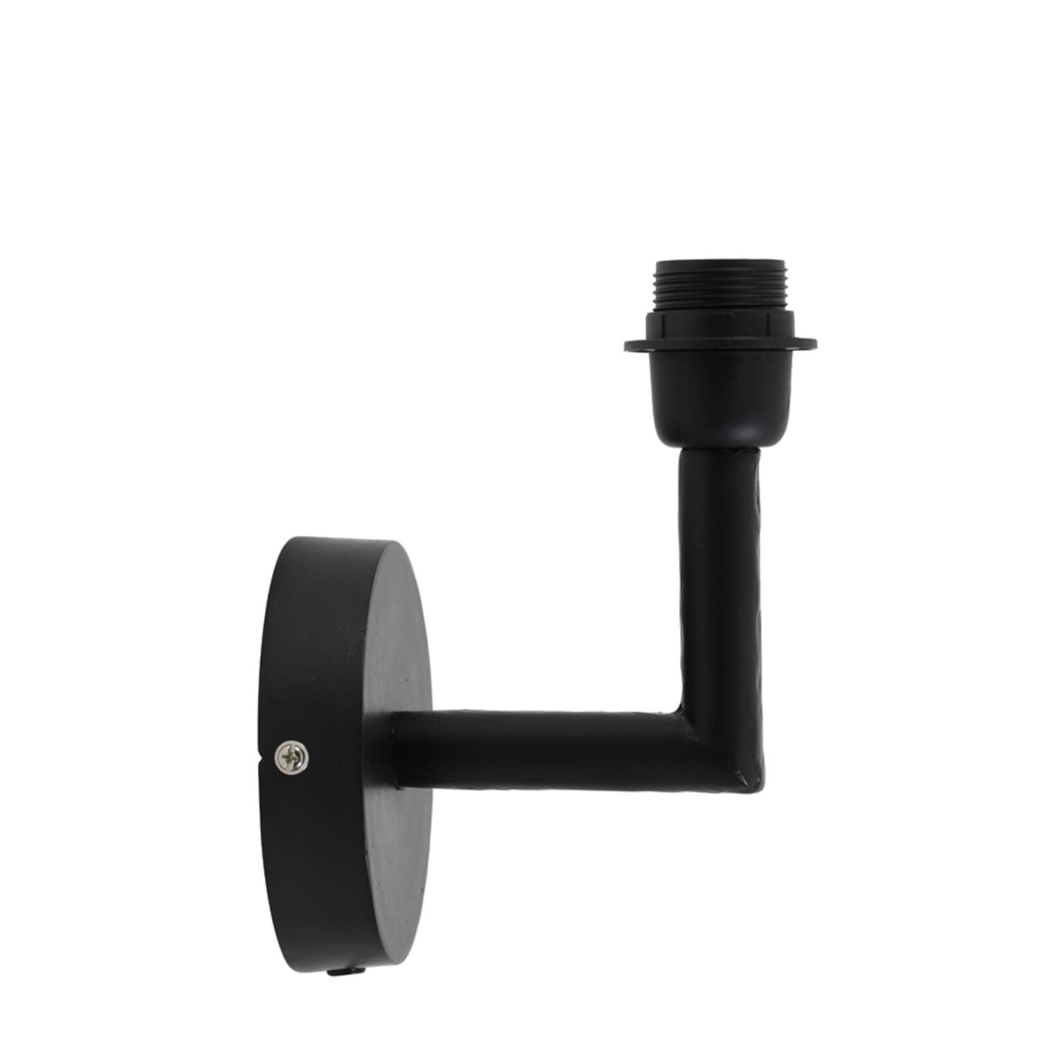 Aplique de pared negro minimalista Light & Living Pasadena – H. 14 cm