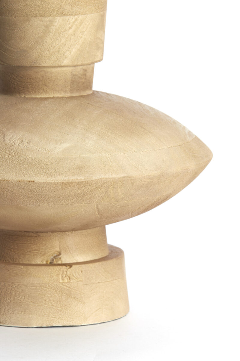 Base de lámpara de madera diseño moderno Light & Living Fiera - H. 31 cm - Imagen 4