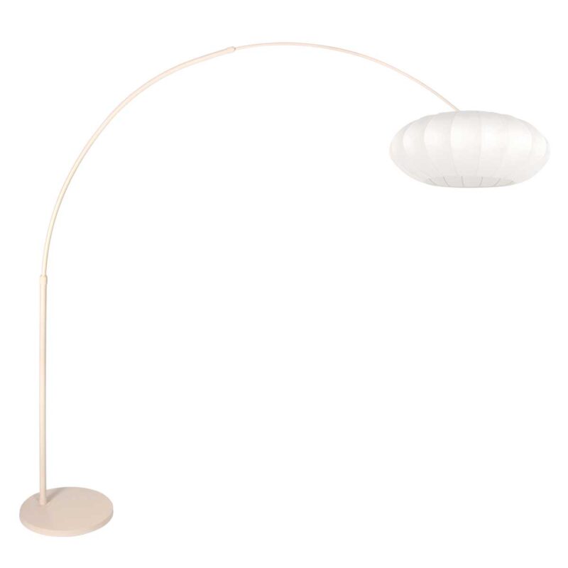 Lámpara crema diseño con pantalla blanca Steinhauer Sparkled Light