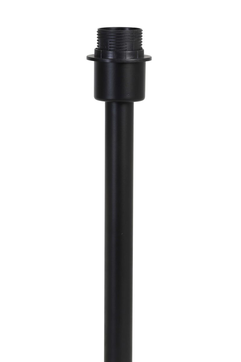 Base de lámpara negra en forma de cilindro Light & Living Rodrigo - H. 37,5 cm - Imagen 3